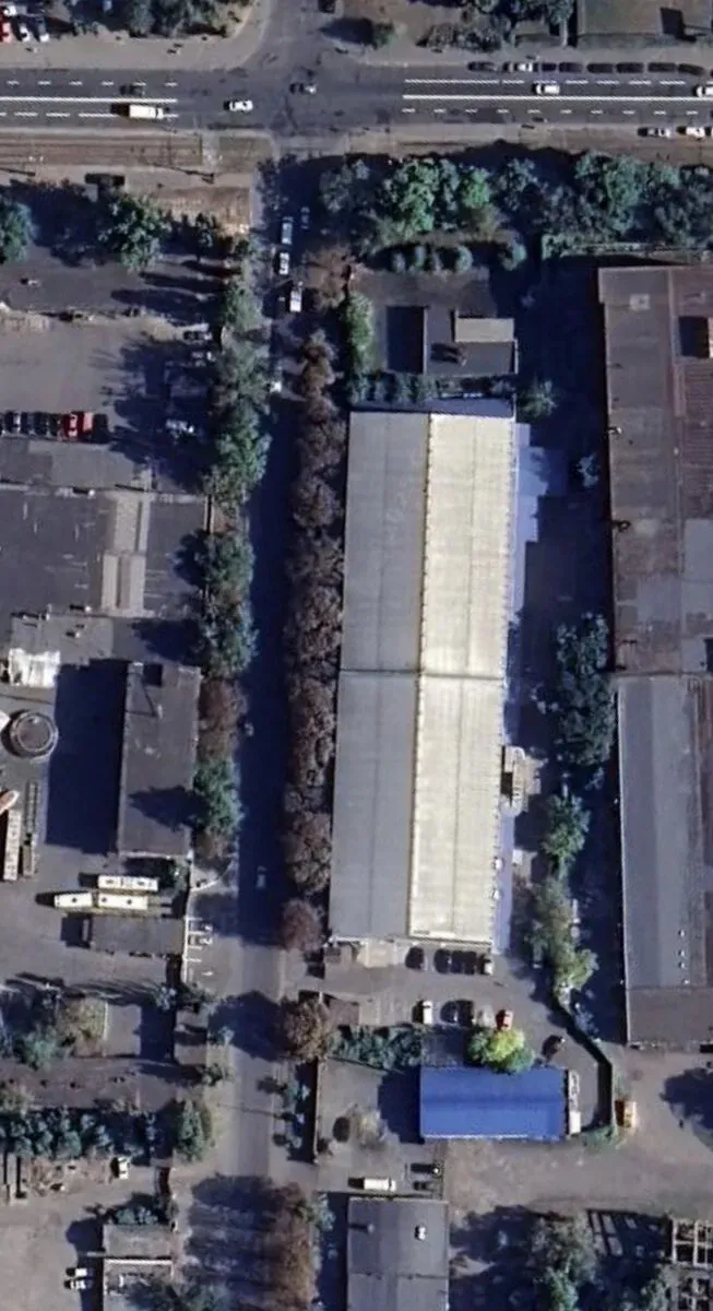 Building satellite view